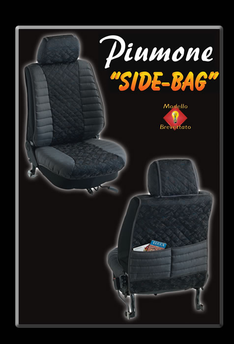 Seat covers 'side-bag' by Prodotti Record.