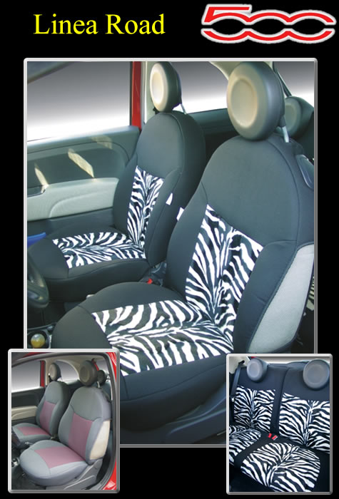 Seat covers made to measure for FIAT 500 